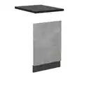 Bild 1 von Vicco Frontblende, Grau, Anthrazit, Holzwerkstoff, Rechteckig, 45x67.4x60 cm, Küchen, Küchenmöbel, Küchenschränke, Küchenunterschränke