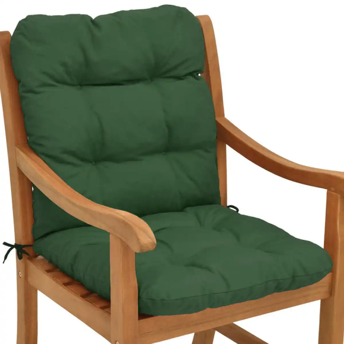 Bild 1 von Beautissu  Niederlehnerauflage, Dunkelgrün, Textil, 50x8x100 cm, Outdoor-Kissen, Liegenauflagen