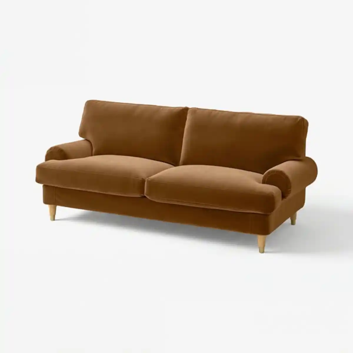 Bild 1 von VALNÄS 2er-Sofa, Alhamn dunkel gelbbraun