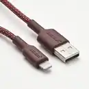 Bild 2 von LILLHULT USB-A auf Lightning, dunkel rotbraun, 1.5 m