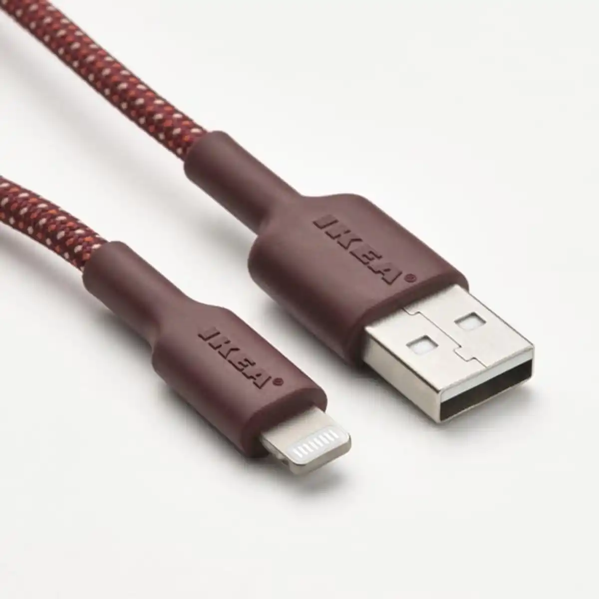 Bild 2 von LILLHULT USB-A auf Lightning, dunkel rotbraun, 1.5 m