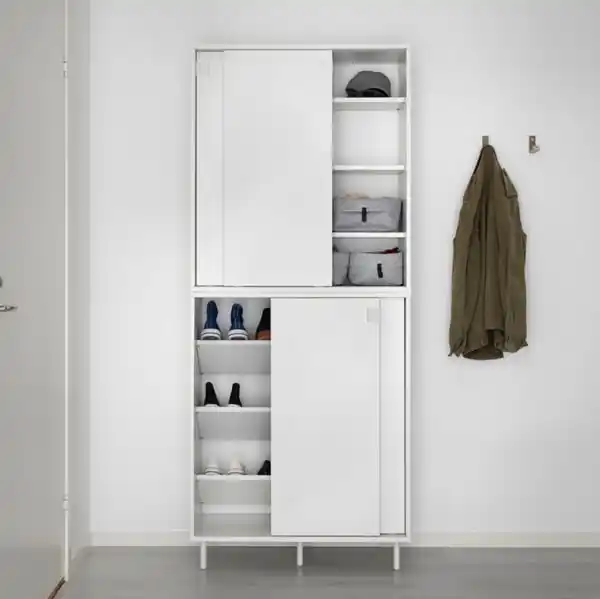 Bild 3 von MACKAPÄR Aufbewahrung, weiß, 80x35x102 cm