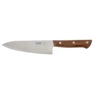 VARDAGEN Kochmesser, Edelstahl/Nussbaum, 16 cm