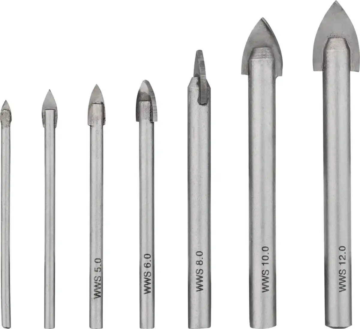 Bild 1 von PARKSIDE® Glas- und Fliesenbohrer-Set, 7-teilig