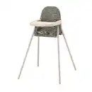 Bild 1 von SANDKATT Kinderhochstuhl mit Tablett, beige/anthrazit