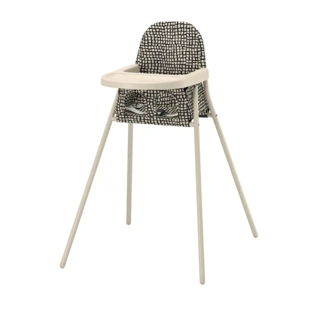 Bild 1 von SANDKATT Kinderhochstuhl mit Tablett, beige/anthrazit