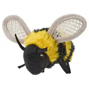 SKOGSDUVA Stoffspielzeug, Mini-Hummel/schwarz gelb, 8 cm