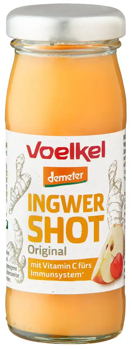 Bild 1 von VOELKEL Demeter Ingwer-Shot, 95-ml-Fl.