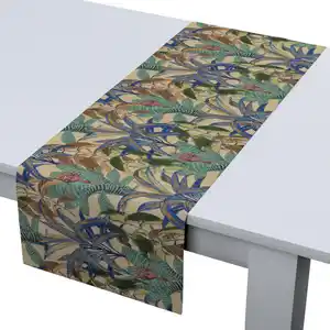 Dekoria Tischläufer, Grün, Blau, Textil, 40x130 cm, Oeko-Tex®, Wohntextilien, Tischwäsche, Tischläufer