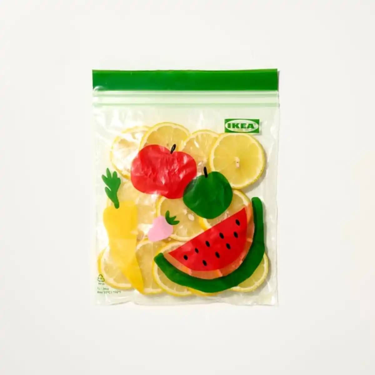 Bild 4 von ISTAD Beutel, wiederverschließbar, Obst/Gemüse grün, 1 l