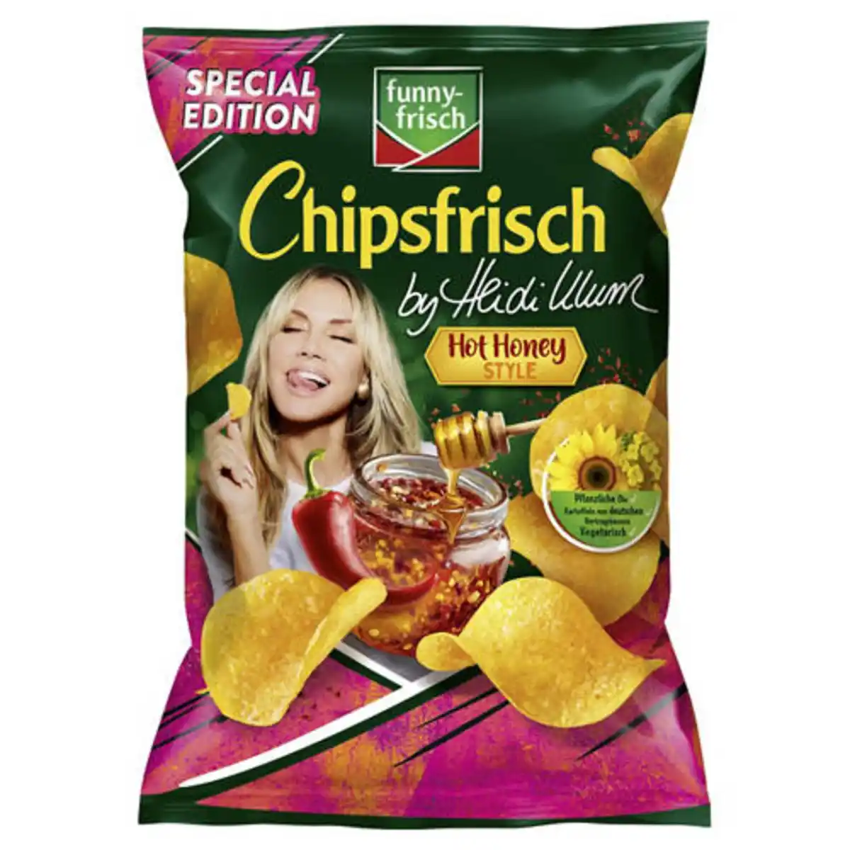 Bild 1 von FUNNY FRISCH Chipsfrisch 130 g, Hot Honey