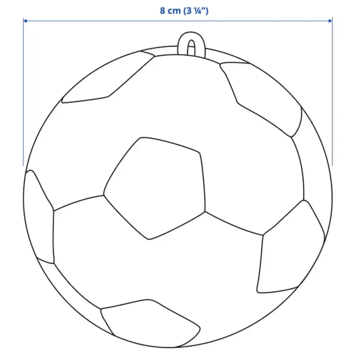 Bild 4 von SPARKA Stoffspielzeug, Fußball/mini, 8 cm