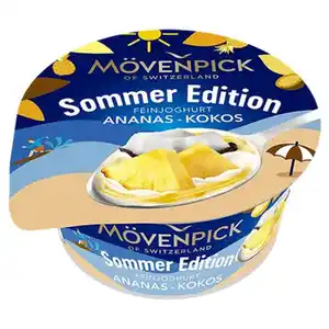 MÖVENPICK Joghurt 150 g, Ananas-Kokos