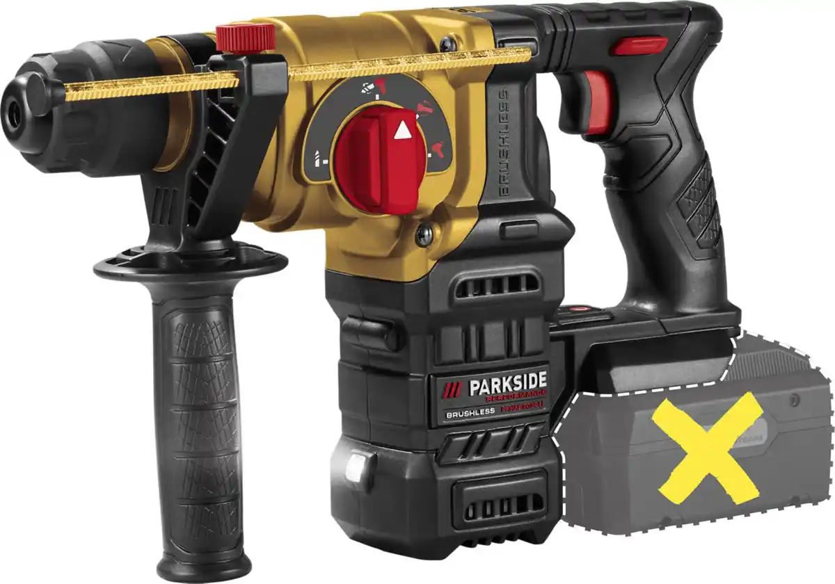 Bild 1 von PARKSIDE PERFORMANCE® Akku-Kombihammer 20 V »PKHAP 2034-Li B1«