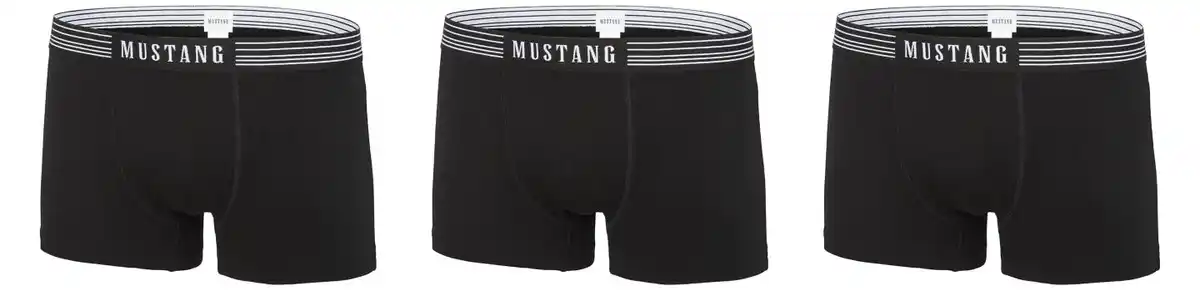 Bild 3 von MUSTANG Herren-Retroboxer, 3-St.-Packg.