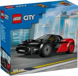 LEGO CITY »Elektro-Supersportwagen« Bauset 60486, 109-teilig