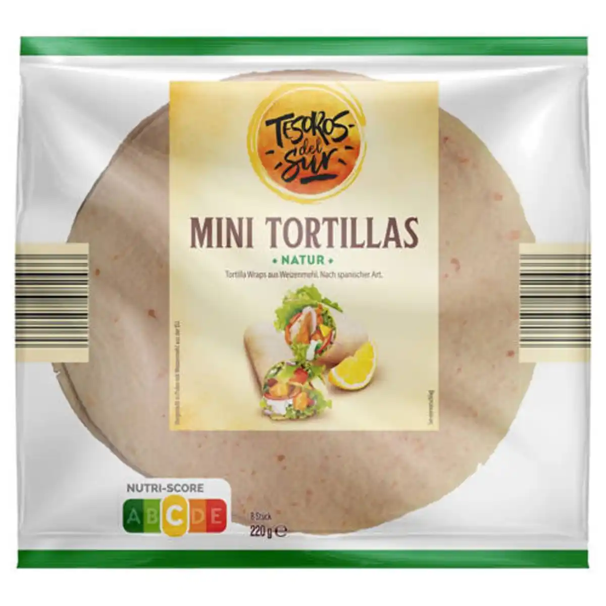 Bild 1 von TESOROS DEL SUR Mini-Tortillas 220 g, Natur