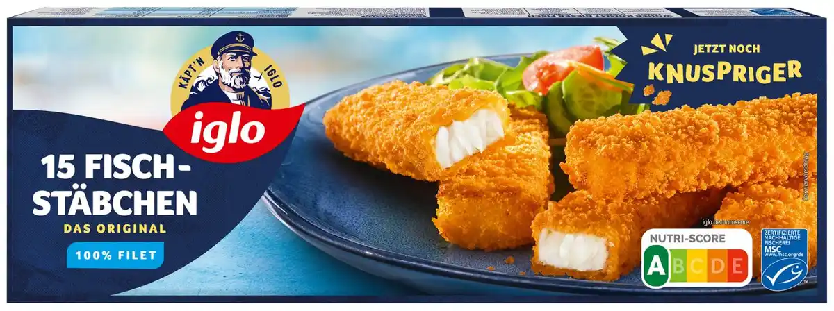 Bild 1 von IGLO Fischstäbchen, 360 - 450-g-Packg.