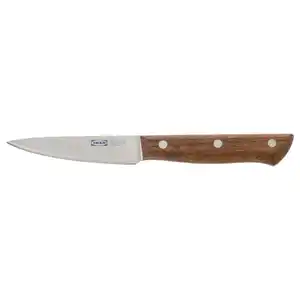 VARDAGEN Schälmesser, Edelstahl/Nussbaum, 9 cm