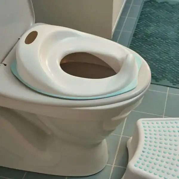 Bild 3 von TOSSIG Toilettensitz, weiß/türkis