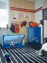 Bild 2 von SPARKA Stoffspielzeug, Fußball mini/blau rot