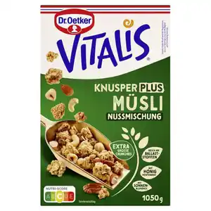 DR. OETKER Vitalis 1,5 kg, Knusper Plus Nussmischung