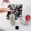 Bild 3 von ENKELSPÅRIG Wasserflasche, Edelstahl/schwarz, 0.7 l