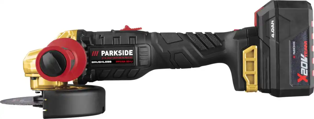 Bild 4 von PARKSIDE PERFORMANCE® Akku-Winkelschleifer 20 V »PPWSA 20-Li A1«