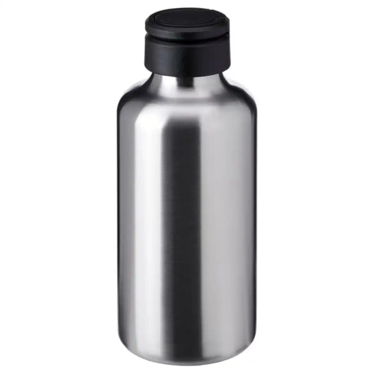 Bild 1 von ENKELSPÅRIG Wasserflasche, Edelstahl/schwarz, 0.7 l