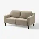 Bild 1 von GULLVALLA 2er-Sofa, Silkeryd dunkel graubeige