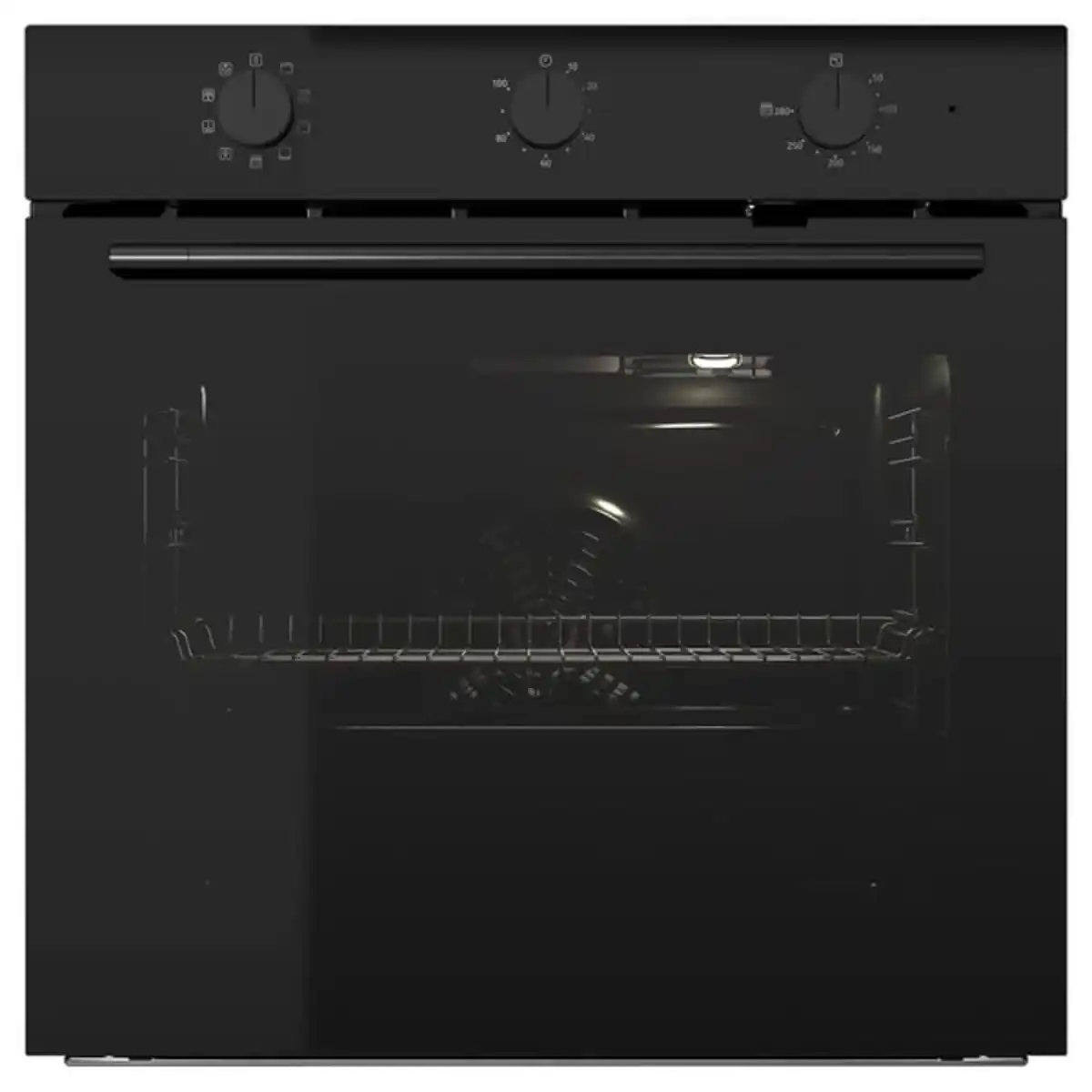 Bild 1 von SPJUTBO Umluftofen, pyrolytisch Grillfunktion/schwarz IKEA 300