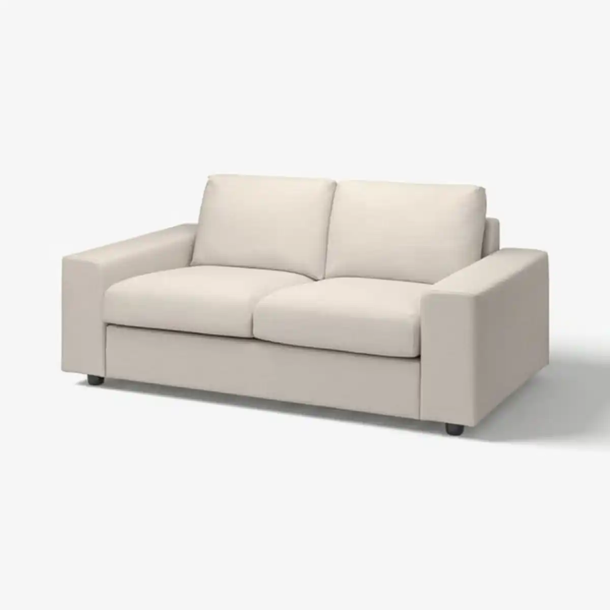 Bild 1 von VIMLE 2er-Sofa, mit breiten Armlehnen/Gunnared beige