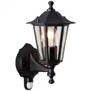 Bild 1 von Brilliant Aussenwandleuchte, Schwarz, Metall, 17x35x16.6 cm, Lampen & Leuchten, Außenbeleuchtung, Außenwandleuchten
