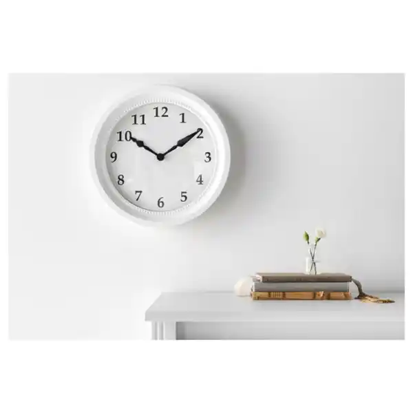 Bild 3 von SÖNDRUM Wanduhr, weiß, 35 cm