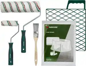 PARKSIDE® Farbwalze mit Alu-Teleskopstange, 3-teilig
