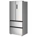 Bild 1 von RIBBENÅS Kühl-/Gefrierschrank doppeltürig, IKEA 700 frei stehend/Edelstahl, 347/169 l