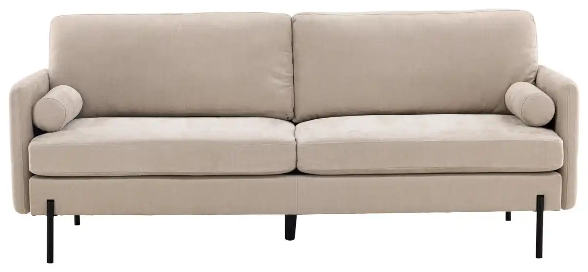 Bild 1 von 2-SITZER-SOFA ANTIBES, Beige, Schwarz
