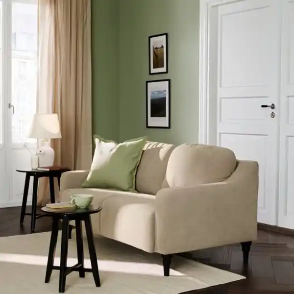 Bild 2 von GULLVALLA 2er-Sofa, Silkeryd dunkel graubeige