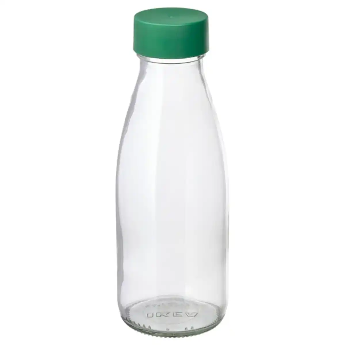 Bild 1 von SPARTANSK Wasserflasche, Klarglas/grün, 0.5 l