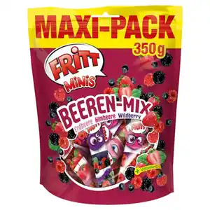FRITT Minis im Maxipack 350 g, Beeren-Mix