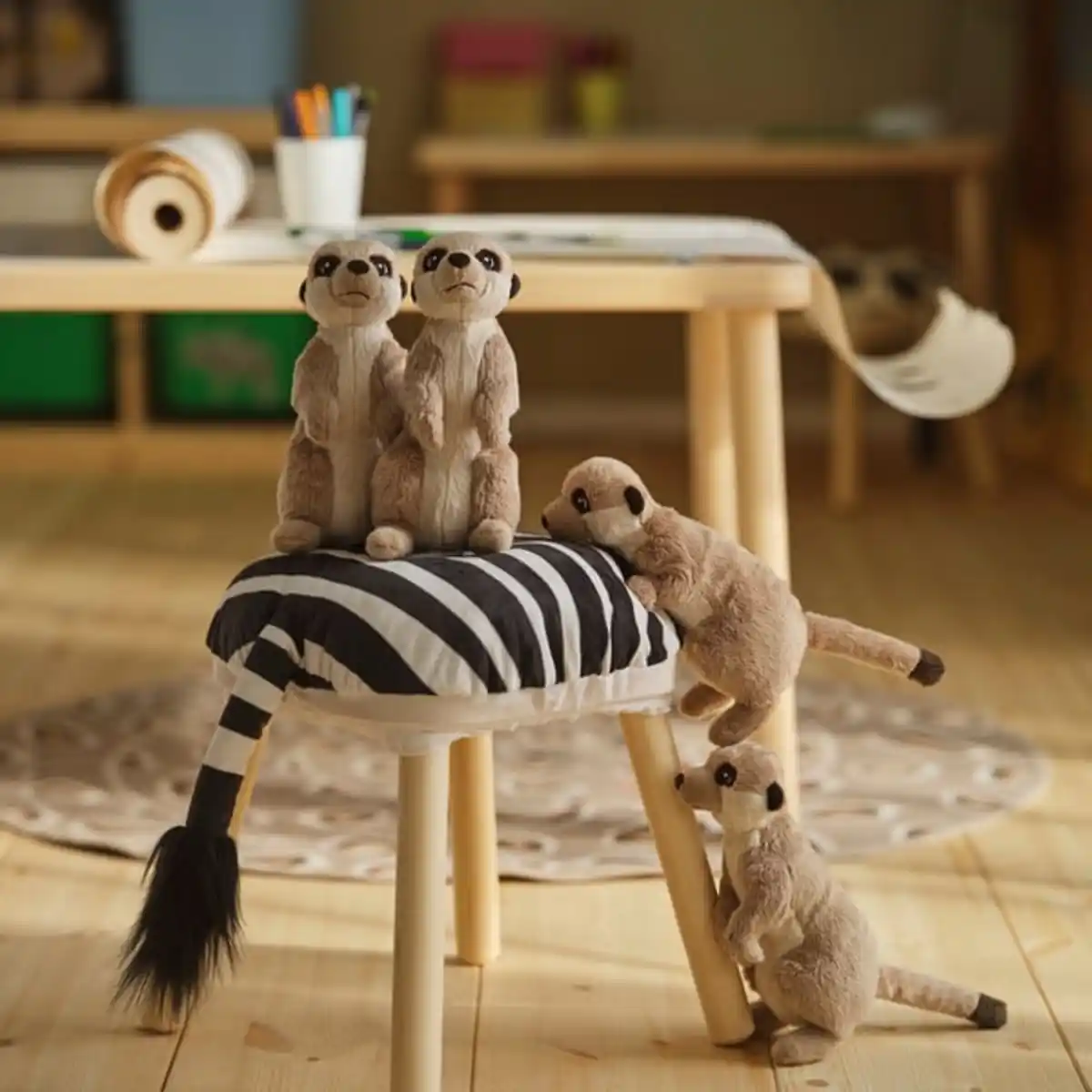 Bild 3 von SANDLÖPARE Stoffspielzeug, Erdmännchen/beige, 20 cm