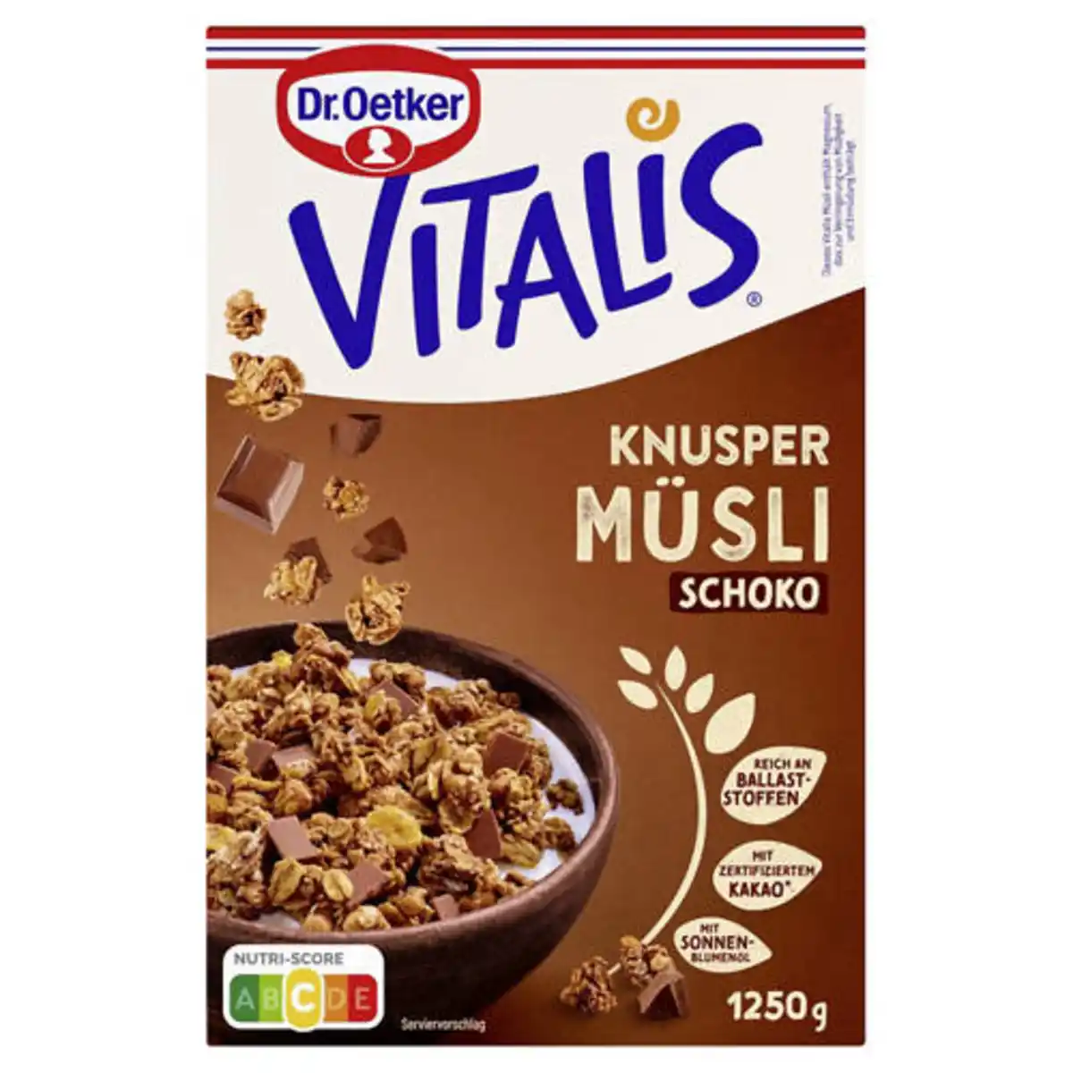 Bild 1 von DR. OETKER Vitalis 1,5 kg, Knusper Müsli Schoko