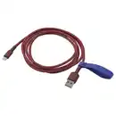 Bild 1 von LILLHULT USB-A auf Lightning, dunkel rotbraun, 1.5 m