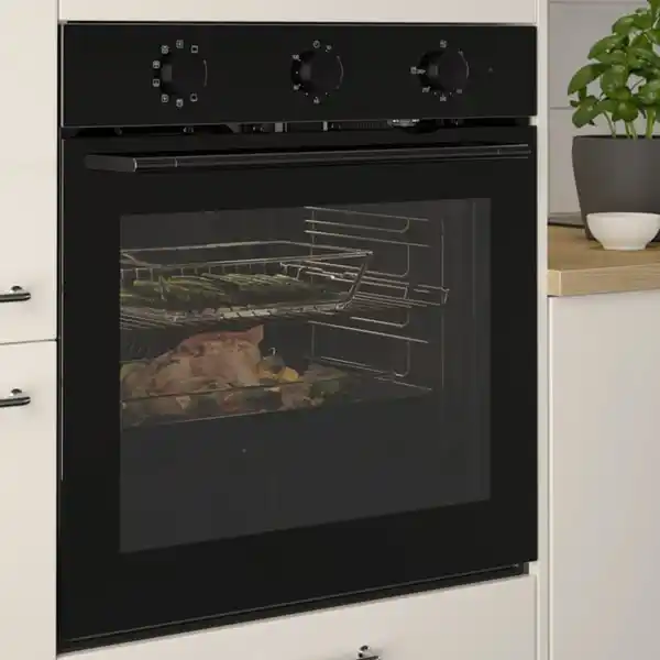 Bild 3 von SPJUTBO Umluftofen, pyrolytisch Grillfunktion/schwarz IKEA 300