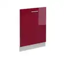 Bild 1 von Vicco Frontblende, Rot, Weiß, Holzwerkstoff, Rechteckig, 60x81.8x1.6 cm, Küchen, Küchenmöbel, Küchenschränke, Küchenunterschränke