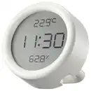Bild 2 von ÖRNVRÅK Uhr mit Hygro-/Thermometer, weiß, 8x3 cm