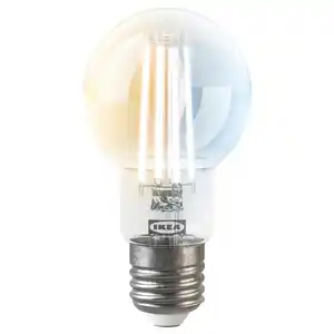 KAJPLATS LED-Leuchtmittel E27 470 lm, smart Weißspektrum/klar/rund