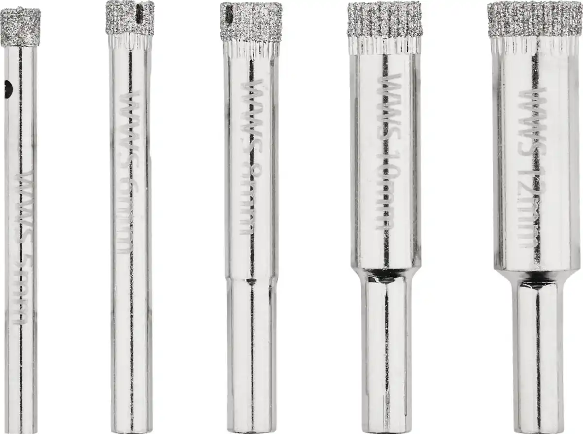 Bild 1 von PARKSIDE® Diamantbestücktes Lochbohrer-Set, 5-teilig