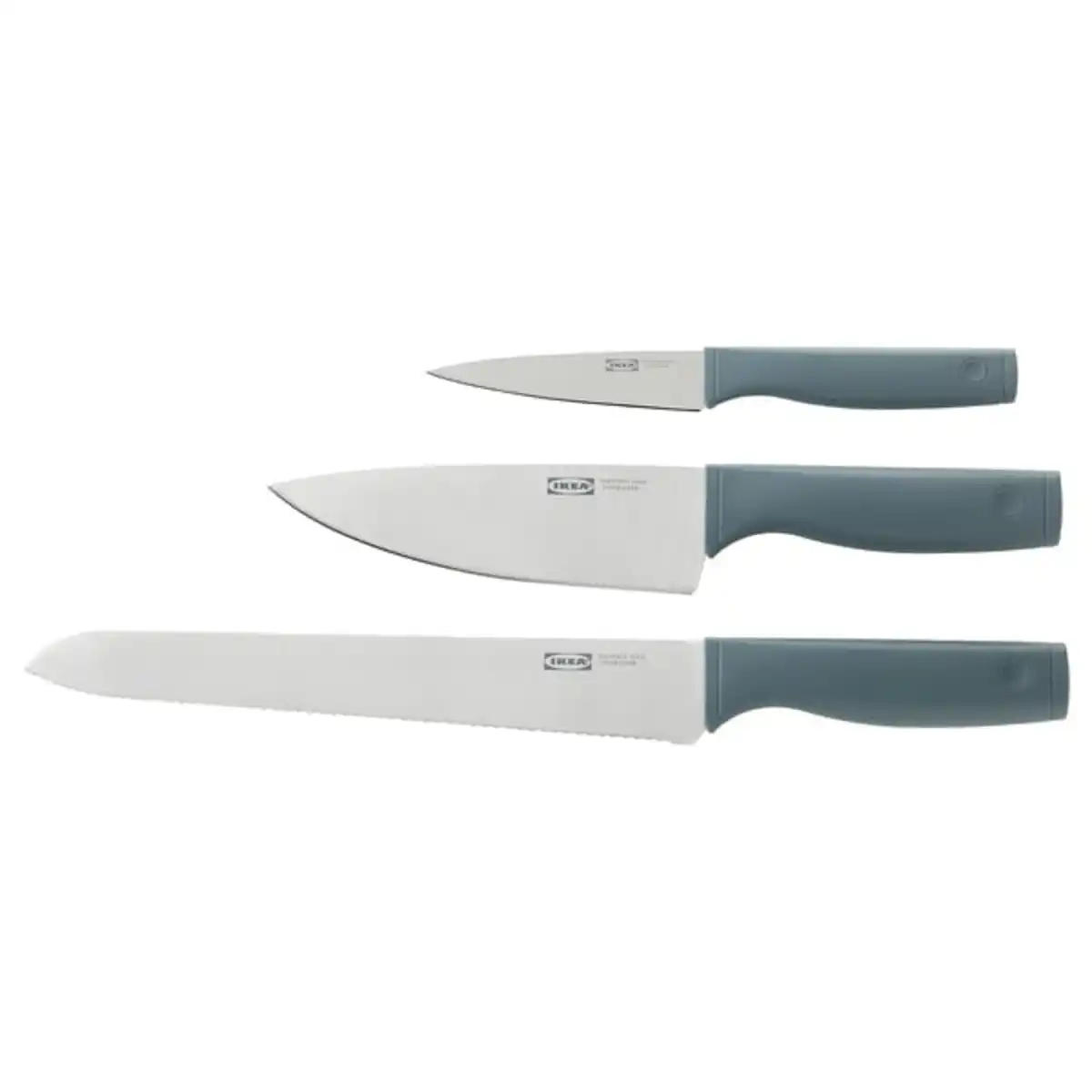 Bild 1 von TIGERBARB Messer 3er-Set, grautürkis