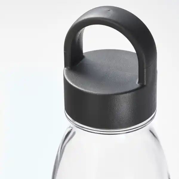 Bild 3 von IKEA 365+ Wasserflasche, gestreift/dunkelgrau, 0.7 l
